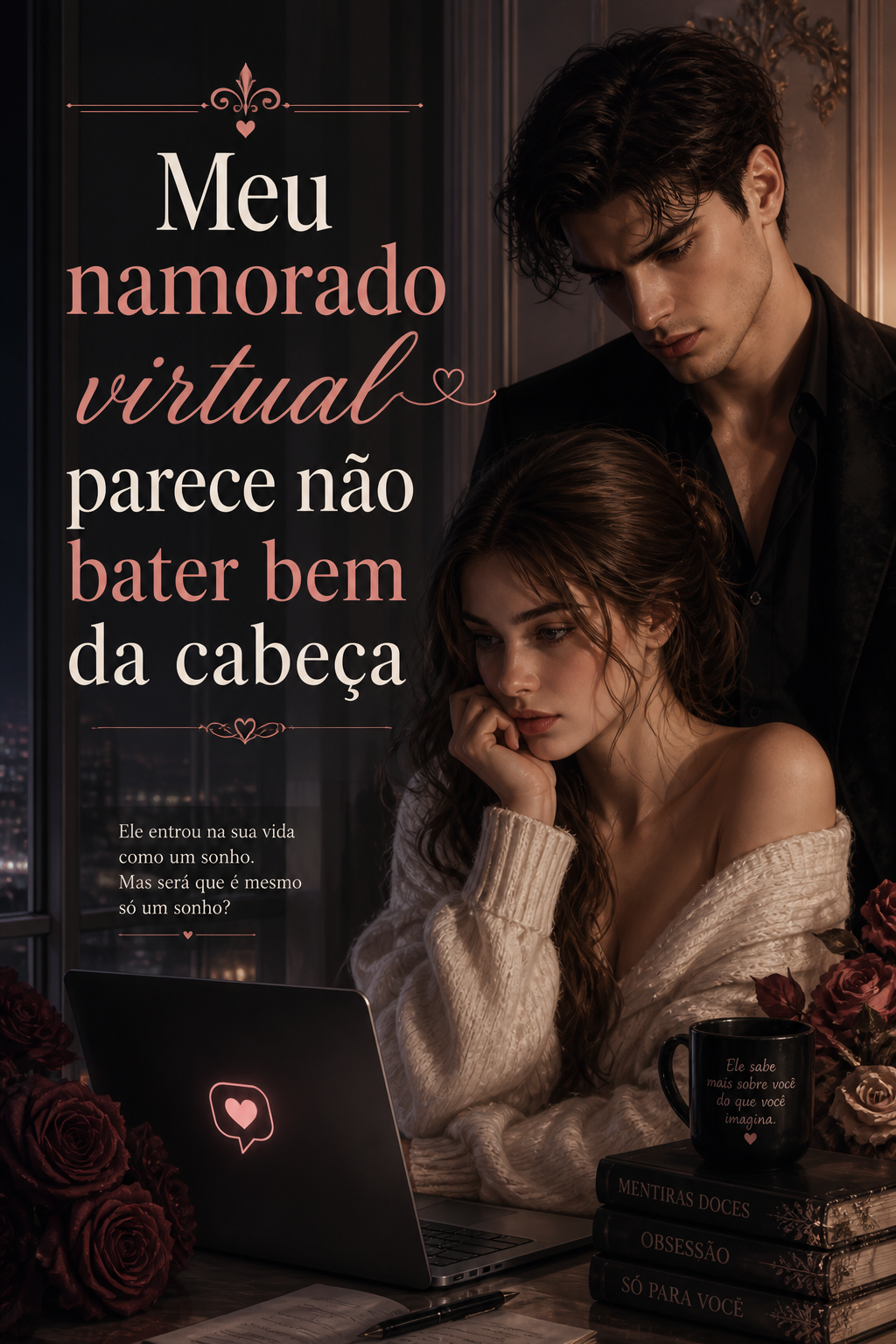 Meu namorado virtual parece não bater bem da cabeça
